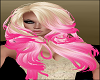 Blond Pink Tips Hair