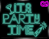 (S) Animated Party Sign