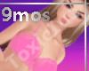 [T] 9 Mos Pink Lingerie