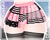 P| Patch Skirt - Pinku