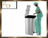 surgery trash can