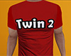 Twin 2 Shirt Red (M)