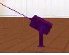 Purple Animated Laser