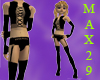 Full Body Black Corset
