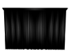 Large/Wide Black Curtain