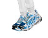 blue Balenci M/F socks