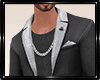 "MM"Full suit blk/gray 2