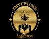 AM*! GOLD EARRINGS