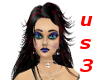 US3: Eyebrows black/red