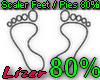 Scaler Feet / Pies 80%