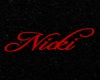 R&R Nicki Name Plate