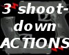 3 shoot-down actions