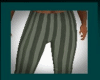 stripe green pants