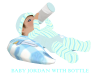 BABY JORDAN W BOTTLE