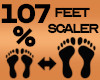 Feet Scaler 107%