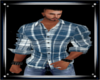 (J)Lite Blue Plaid Cas