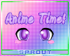 ⓢ Anime Time Sign