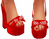 Santa Baby Red Heels