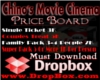 Chino Movie Price Board