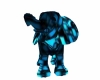 baby blue elephant