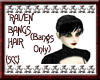 {SCC}Raven Bangs /Fringe