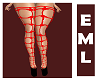 !EML Red Fishnet Boots