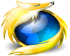Firefox Yellow BlueWorld