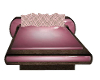 pink  poseless bed