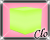 [Clo]Kawaii Cube Green