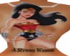 Wonder Woman Back Tat
