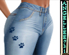 PAW PRINTS JEANS