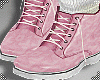 忍 Pink new boots