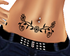 Flower Belly Tattoo