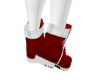 RED VELVET BOOTS