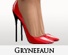 Red stiletto heels