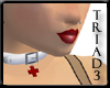 T3 Cross Collar - White