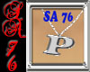 {SA} P Initial necklace