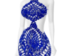 royal blue lace dress