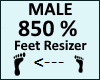 Feet Scaler 850%