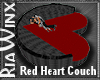 Red Heart Couch