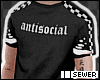 $ antisocial tee