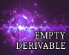 empty derivable