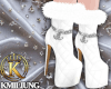 💕Elegant White Boots