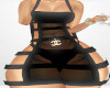 RLL Black Sheer Dress