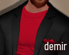 [D] Red shirt&suit