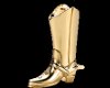 Golden Cowboy Boot