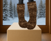 Zariah Fur Boots Brown
