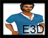 E3D- Blue Sports Shirt