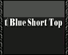 t| Blue Short Top