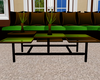 Green & Brown Sofa